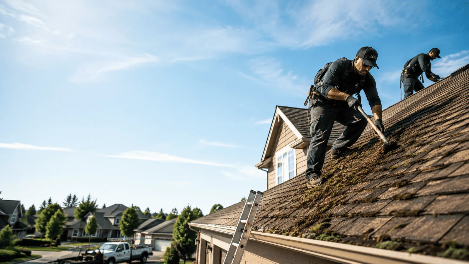Roof Moss Removal in Spring Hope, NC near me